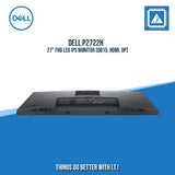 DELL P2722H 27" FHD LED IPS MONITOR (DB15, HDMI, DP)