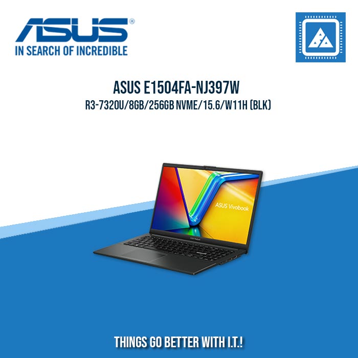 ASUS E1504FA-NJ397W R3-7320U/8GB/256GB NVME | BEST FOR STUDENTS LAPTOP