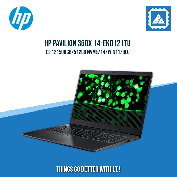 HP PAVILION 360X 14-EK0121TU i3-1215U/8GB/512GB NVMe | BEST FOR STUDENTS LAPTOP