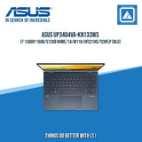 ASUS UP3404VA-KN133WS I7-1360P/16GB/512GB NVME | BEST FOR STUDENTS AND FREELANCERS LAPTOP