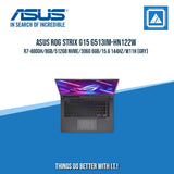 ASUS G513IM-HN122W R7-4800H/8GB/512GB NVME/3060 6GB | BEST FOR GAMING AND AUTOCAD LAPTOP