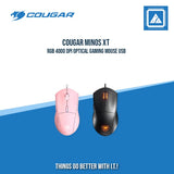 COUGAR MINOS XT RGB 4000 DPI OPTICAL GAMING MOUSE USB