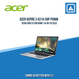 ACER ASPIRE 3 A314-36P-P6WW N200/8GB/512GB NVME | BEST FOR STUDENTS LAPTOP