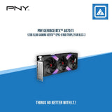 PNY GEFORCE RTX 4070 Ti 12GB XLR8 GAMING VERTO EPIC-X RGB TRIPLE FAN DLSS 3
