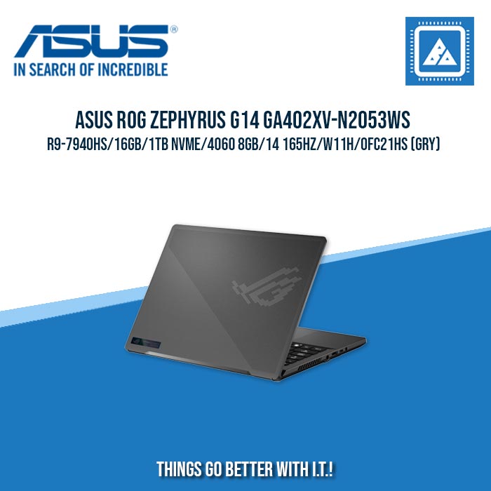 ASUS ROG ZEPHYRUS G14 GA402XV-N2053WS R9-7940HS/16GB/1TB NVME/4060 8GB | BEST FOR GAMING AND AUTOCAD LAPTOP
