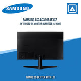 SAMSUNG LS24C310EAEXXP 24" FHD LED IPS MONITOR WLMNT (DB15, HDMI)