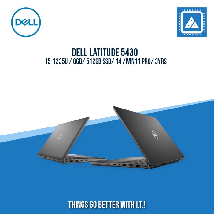 DELL LATITUDE 5430 I5-1235U / 8GB/ 512GB SSD | BEST FOR ENTERPRISESS AND CORPORATES LAPTOP
