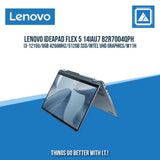 LENOVO IDEAPAD FLEX 5 14IAU7-82R7004QPH I3-1215U/8GB 4266mhz/512GB SSD | BEST FOR STUDENTS LAPTOP