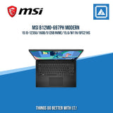MSI B12MO-697PH MODERN 15 I5-1235U/16GB/512GB NVME | BEST FOR STUDENTS AND FREELANCERS LAPTOP