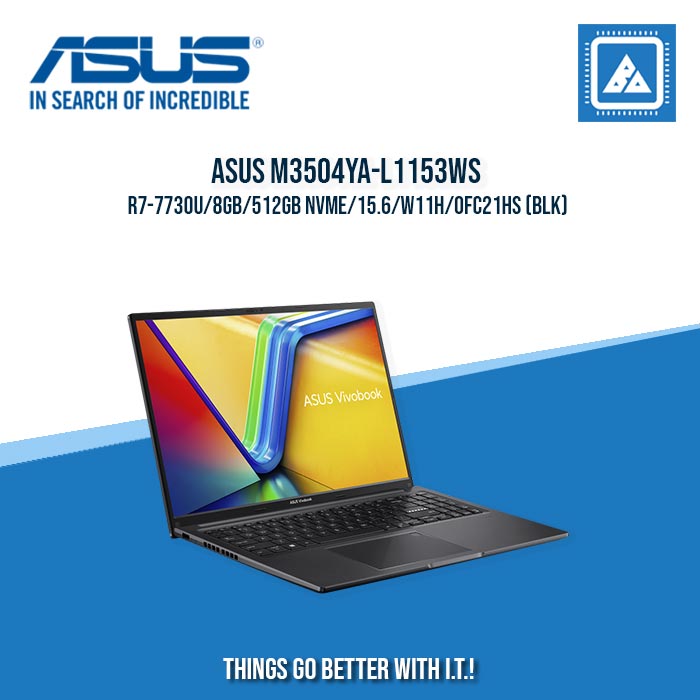 ASUS M3504YA-L1153WS R7-7730U/8GB/512GB NVME | BEST FOR STUDENTS AND FREELANCERS LAPTOP