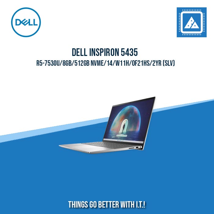 DELL INSPIRON 5435 R5-7530U/8GB/512GB NVME || BEST FOR FREELANCERS