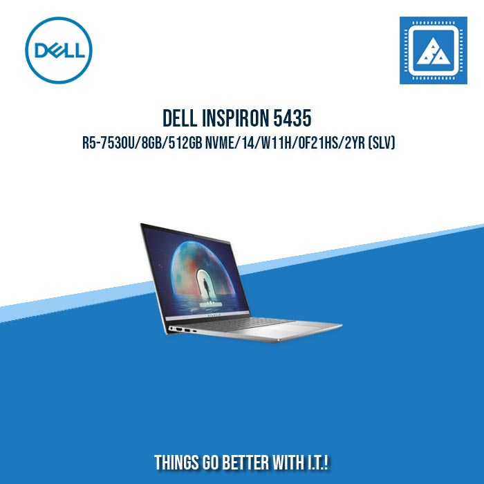 DELL INSPIRON 5435 R5-7530U/8GB/512GB NVME || BEST FOR FREELANCERS