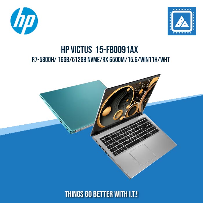 HP VICTUS  15-FB0091AX R7-5800H/ 16GB/512GB NVMe/RX 6500M | BEST FOR STUDENTS AND FREELANCERS LAPTOP