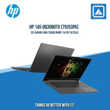 HP 14S-DQ3080TU (79J53PA) CEL-N4500/4GB/256GB NVME | BEST FOR STUDENTS LAPTOP