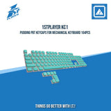 1STPLAYER KC1 PUDDING PBT KEYCAPS FOR MECHANICAL KEYBOARD 104PCS
