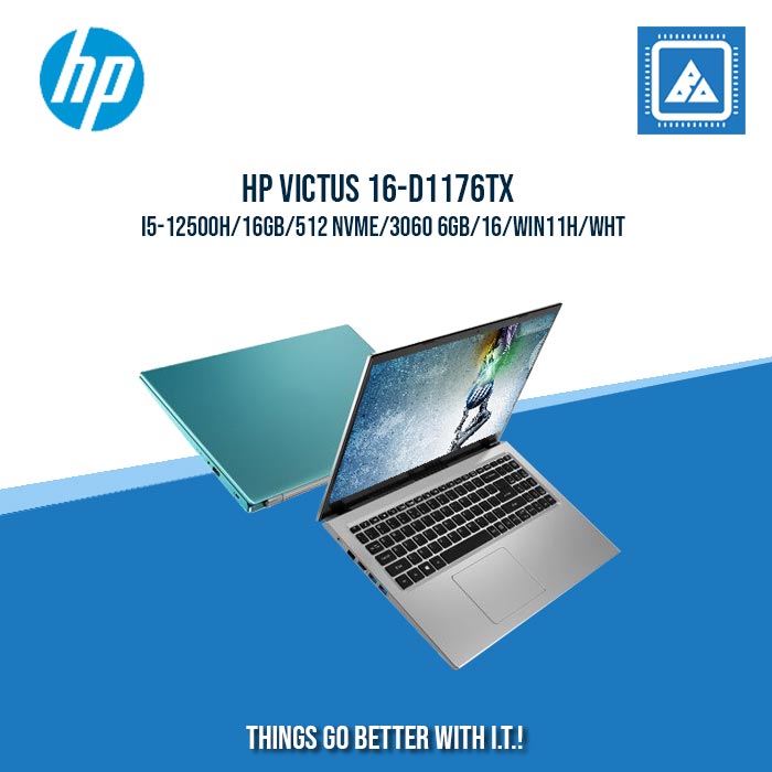 HP VICTUS 16-D1176TX I5-12500H/16GB/512 NVMe/3060 6GB | BEST FOR AUTOCAD AND GAMING LAPTOP