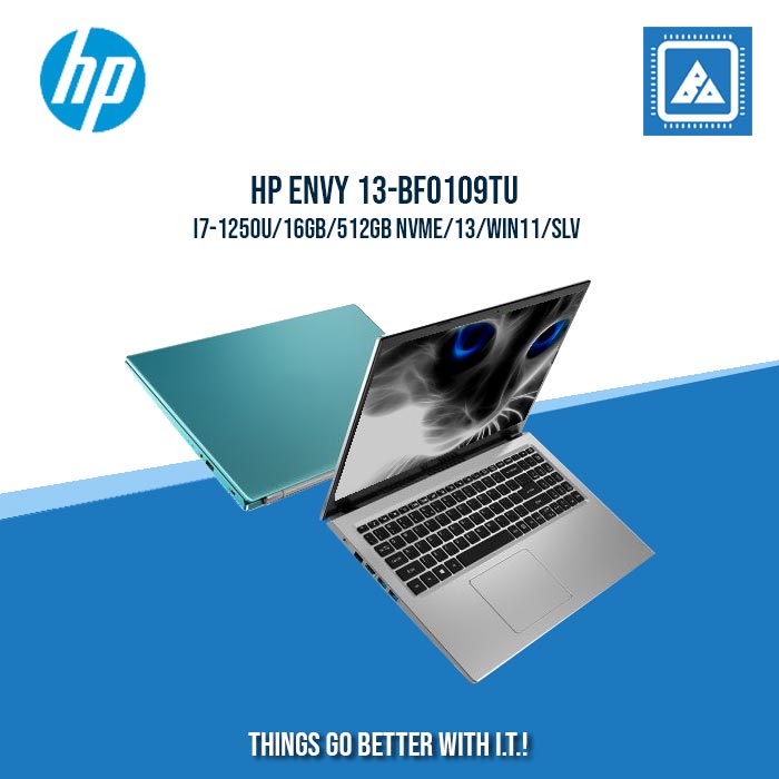 HP ENVY 13-BF0109TU i7-1250U/16GB/512GB NVMe | BEST FOR STUDENTS AND FREELANCERS