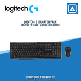 LOGITECH E-DUCATOR PACK (MK270R + H151HS + LIMITED ED HS POUCH)