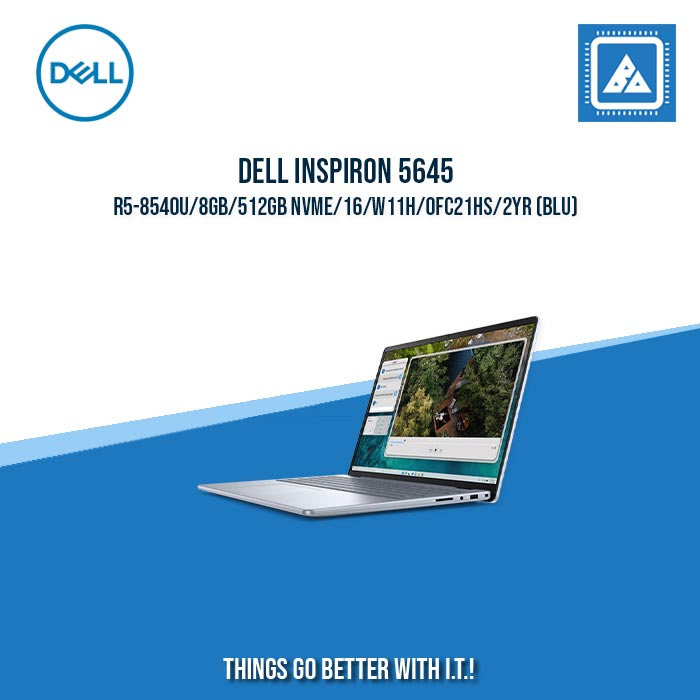 DELL INSPIRON 5645 R5-8540U/8GB/512GB NVME || BEST FOR STUDENTS