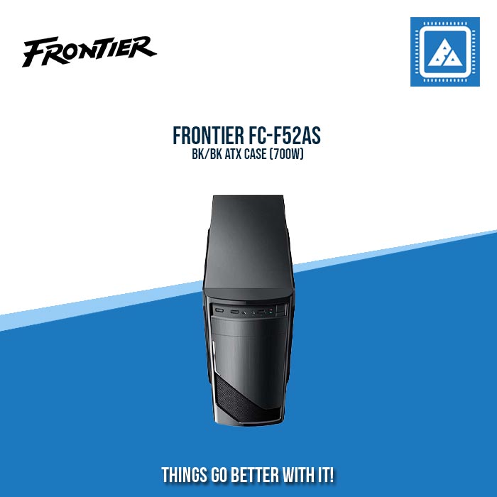 FRONTIER FC-F52AS BK/BK ATX CASE (700W)