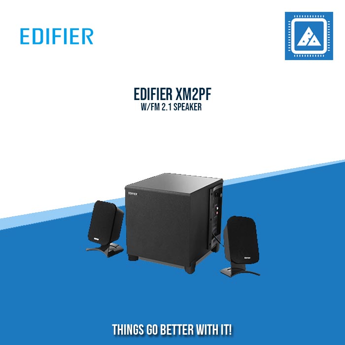 EDIFIER XM2PF W/FM 2.1 SPEAKER