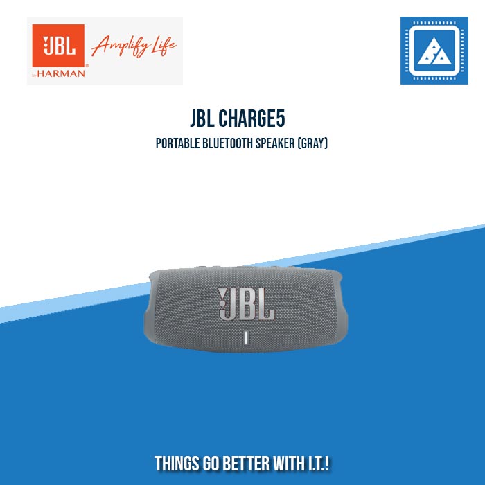 JBL CHARGE5 PORTABLE BLUETOOTH SPEAKER BLUE|BLACK|GRAY|SQUAD CAMO