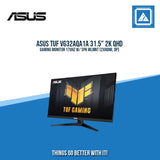ASUS TUF VG32AQA1A 31.5" 2K QHD GAMING MONITOR 170HZ W/ SPK WLMNT (2XHDMI, DP)