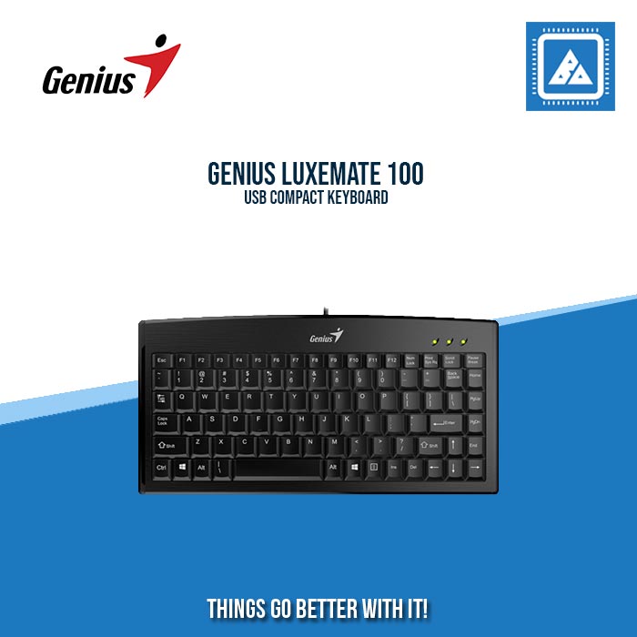 GENIUS LUXEMATE 100 USB COMPACT KEYBOARD