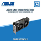 ASUS TUF GAMING GEFORCE GTX 1660 SUPER 6144MB 192BIT GDDR6 TUF O6G-GAMING (HDMI, DP, DVI)