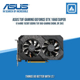 ASUS TUF GAMING GEFORCE GTX 1660 SUPER 6144MB 192BIT GDDR6 TUF O6G-GAMING (HDMI, DP, DVI)
