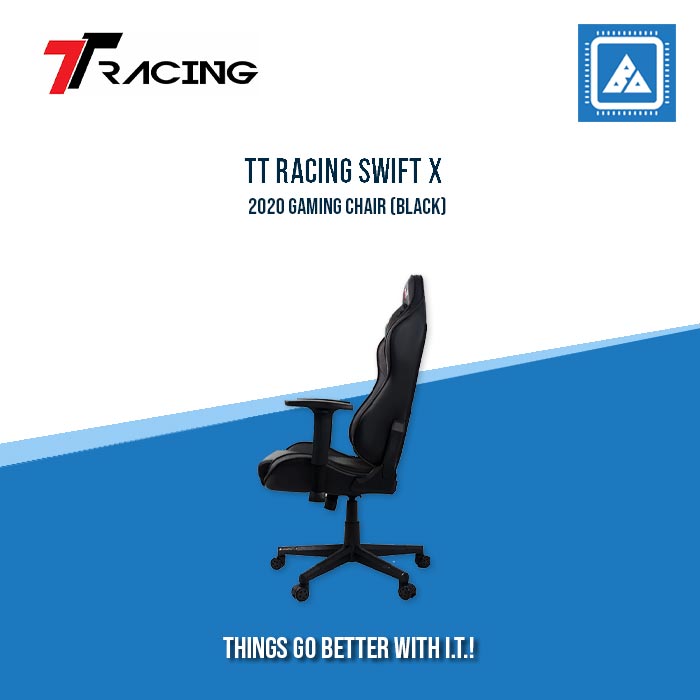 TT RACING SWIFT X 2020 GAMING CHAIR (BLACK)