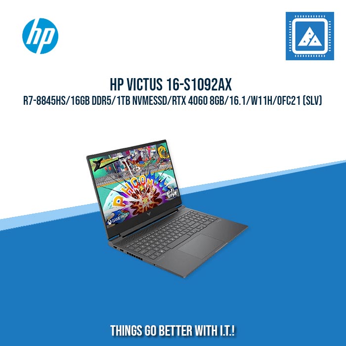 HP VICTUS 16-S1092AX R7-8845HS/16GB DDR5/1TB NVMeSSD | BEST FOR GAMING AND AUTOCAD LAPTOP