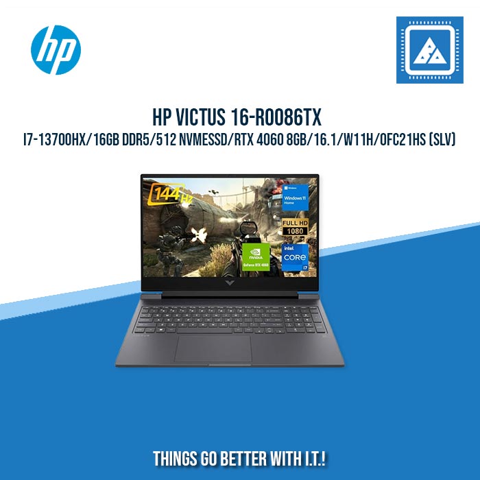 HP VICTUS 16-R0086TX  i7-13700HX/16GB DDR5/512 NVMeSSD  | BEST FOR STUDENT AND FREELANCER LAPTOP