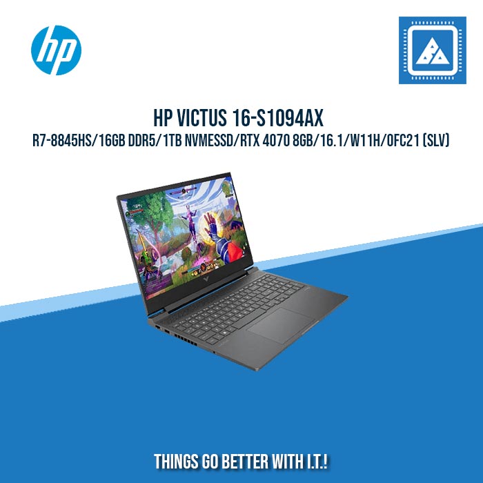 HP VICTUS 16-S1094AX  R7-8845HS/16GB DDR5/1TB NVMeSSD | BEST FOR GAMING AND AUTOCAD LAPTOP