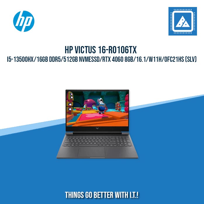 HP VICTUS 16-R0106TX i5-13500HX/16GB DDR5/512GB NVMeSSD/RTX | BEST FOR STUDENT AND FREELANCER