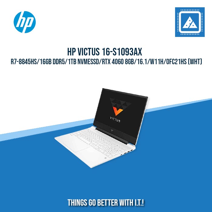 HP VICTUS 16-S1093AX  R7-8845HS/16GB DDR5/1TB NVMeSSD | BEST FOR GAMING AND AUTOCAD LAPTOP