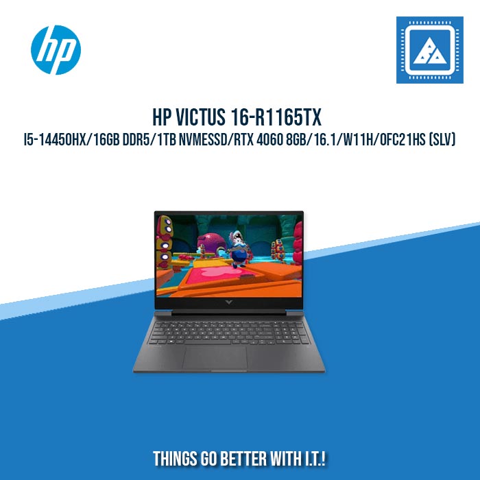 HP VICTUS 16-R1165TX i5-14450HX/16GB DDR5/1TB NVMeSSD/RTX 4060 8GB | BEST FOR GAMING AND FREELANCER LAPTOP