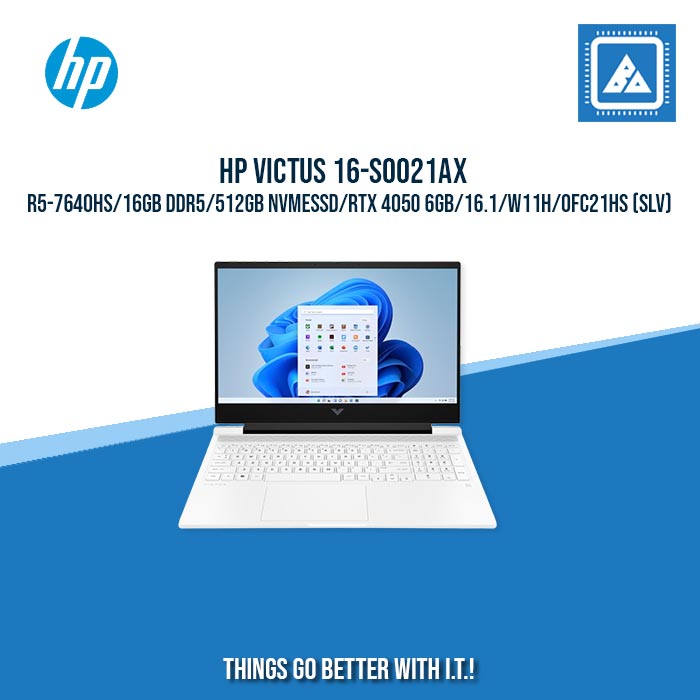 HP VICTUS 16-S0021AX R5-7640HS/16GB DDR5/512GB NVMeSSD/RTX 4050 6GB | BEST FOR GAMING AND AUTOCAD LAPTOP