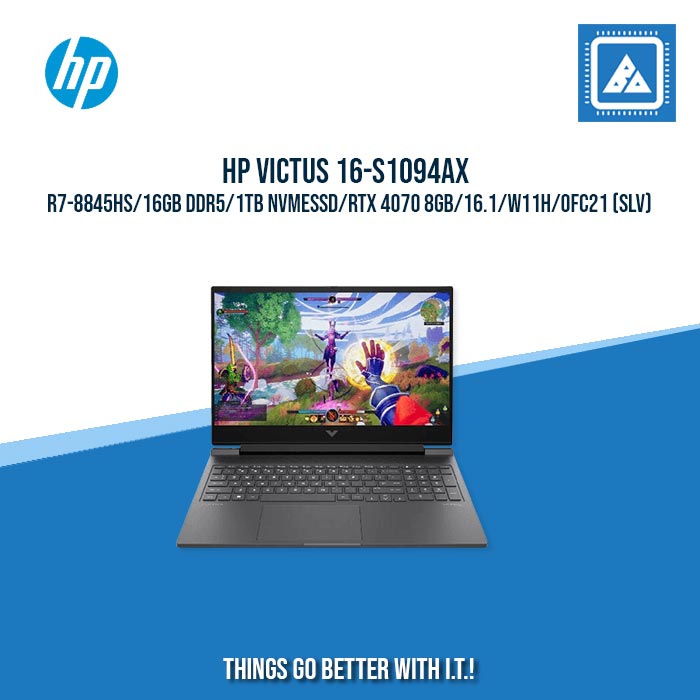 HP VICTUS 16-S1094AX  R7-8845HS/16GB DDR5/1TB NVMeSSD | BEST FOR GAMING AND AUTOCAD LAPTOP