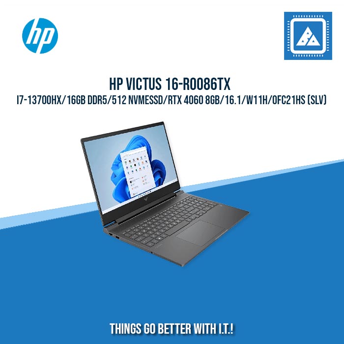 HP VICTUS 16-R0086TX  i7-13700HX/16GB DDR5/512 NVMeSSD  | BEST FOR STUDENT AND FREELANCER LAPTOP