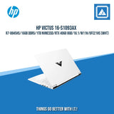 HP VICTUS 16-S1093AX  R7-8845HS/16GB DDR5/1TB NVMeSSD | BEST FOR GAMING AND AUTOCAD LAPTOP