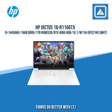 HP VICTUS 16-R1166TX  i5-14450HX/16GB DDR5/1TB NVMeSSD  | BEST FOR STUDENTS AND FREELANCERS LAPTOP