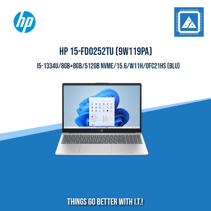 HP 15-FD0252TU i5-1334U/16GB DDR4/512GB NVMeSSD | BEST FOR STUDENT AND FREELANCER LAPTOP