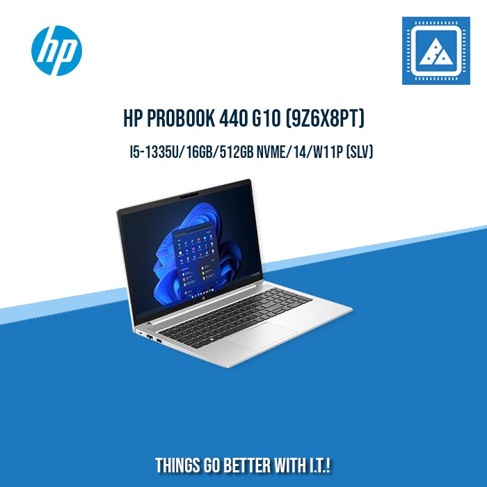 HP PROBOOK 440 G10 (9Z6X8PT) I5-1335U/16GB/512GB NVME | BEST FOR STUDENT AND FREELANCERS LAPTOP