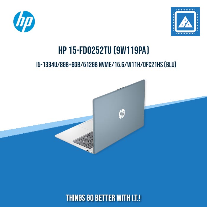 HP 15-FD0252TU i5-1334U/16GB DDR4/512GB NVMeSSD | BEST FOR STUDENT AND FREELANCER LAPTOP