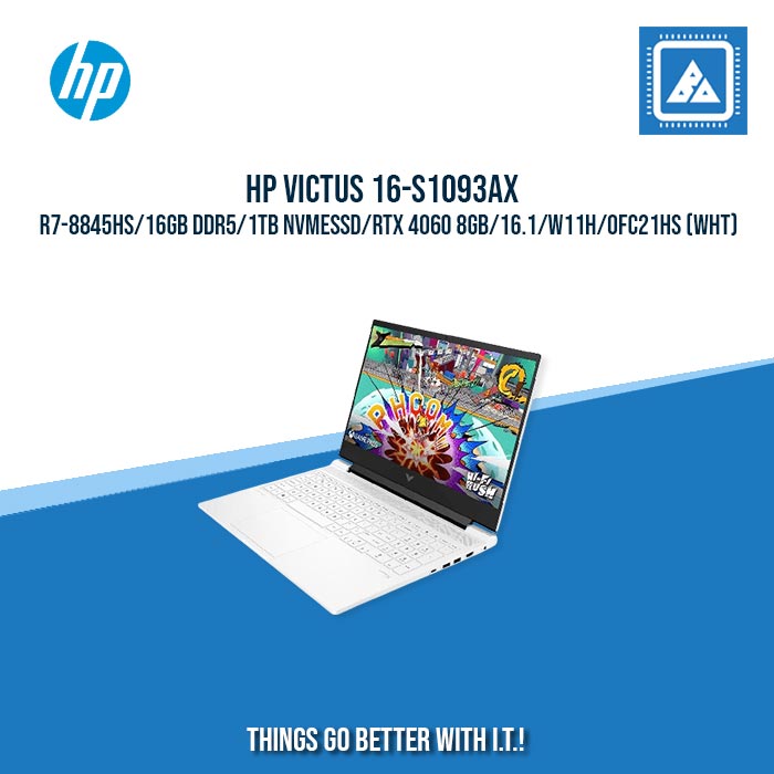 HP VICTUS 16-S1093AX  R7-8845HS/16GB DDR5/1TB NVMeSSD | BEST FOR GAMING AND AUTOCAD LAPTOP