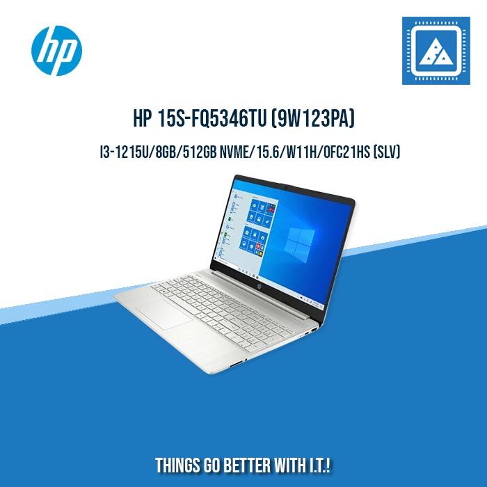 HP 15S-FQ5346TU i3-1215U/8GB DDR4/512GB NVMeSSD | BEST FOR STUDENT LAPTOP