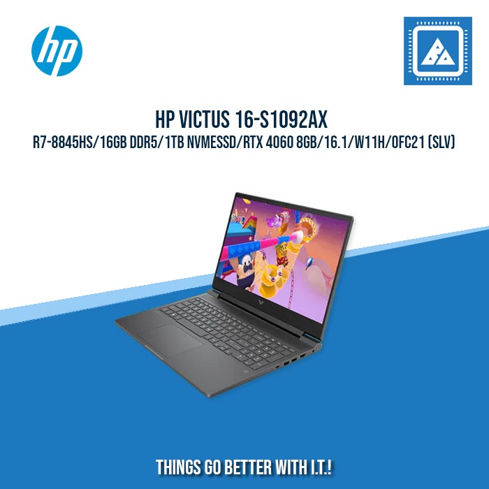 HP VICTUS 16-S1092AX R7-8845HS/16GB DDR5/1TB NVMeSSD | BEST FOR GAMING AND AUTOCAD LAPTOP