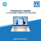 HP PAVILION AERO 13-BE2090AU R7-7735U/16GB DDR5/1TB | BEST FOR AUTOCAD AND GAMING LAPTOP