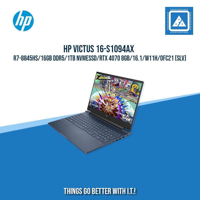 HP VICTUS 16-S1094AX  R7-8845HS/16GB DDR5/1TB NVMeSSD | BEST FOR GAMING AND AUTOCAD LAPTOP